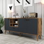 Hanah Home Napoli Antracita y Nogal